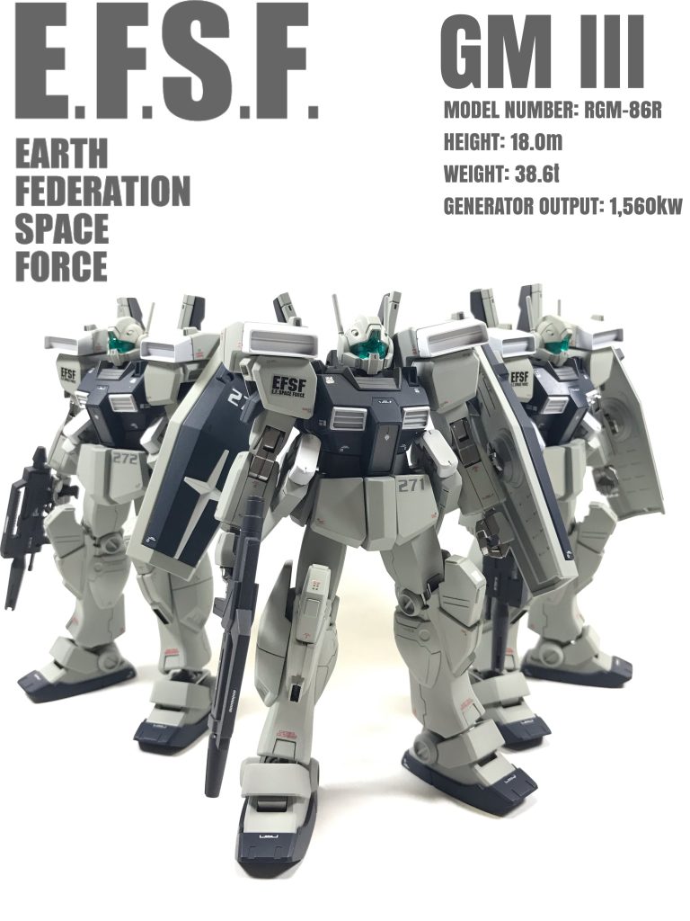 EFSF ジムⅢ小隊