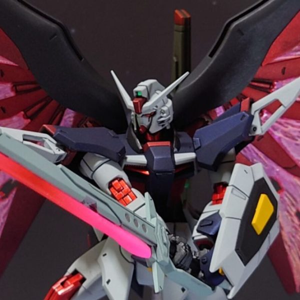 HGCE 1/144 デスティニーガンダム SpecⅡ(最大稼働)｜黒井 響介