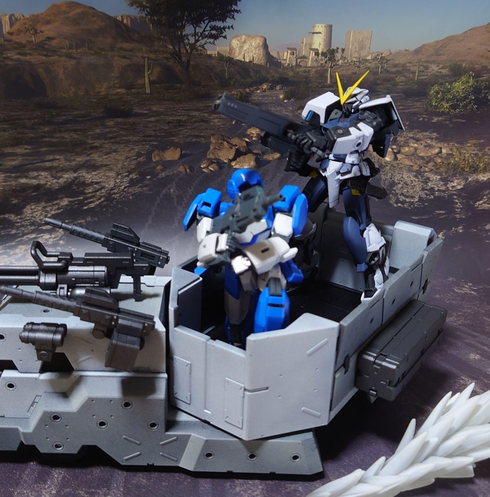 試製レールガンでの狙撃。露払いは任せる。