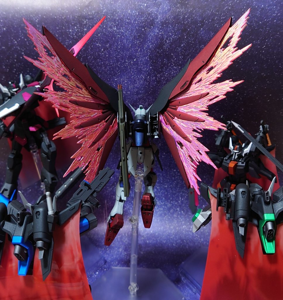 “この間はジャスティスだったから負けたんだ！デスティニーなら、お前らなんかにっ！”