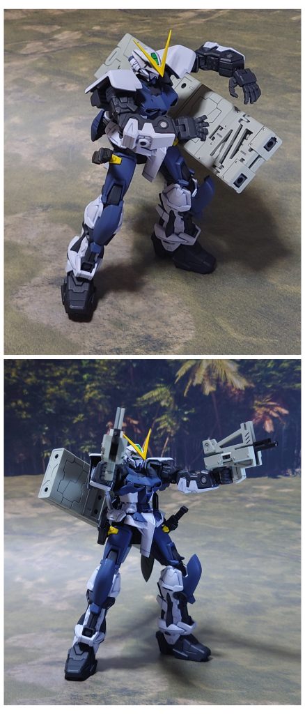 コンバットセル、サブマシンガンを使用。