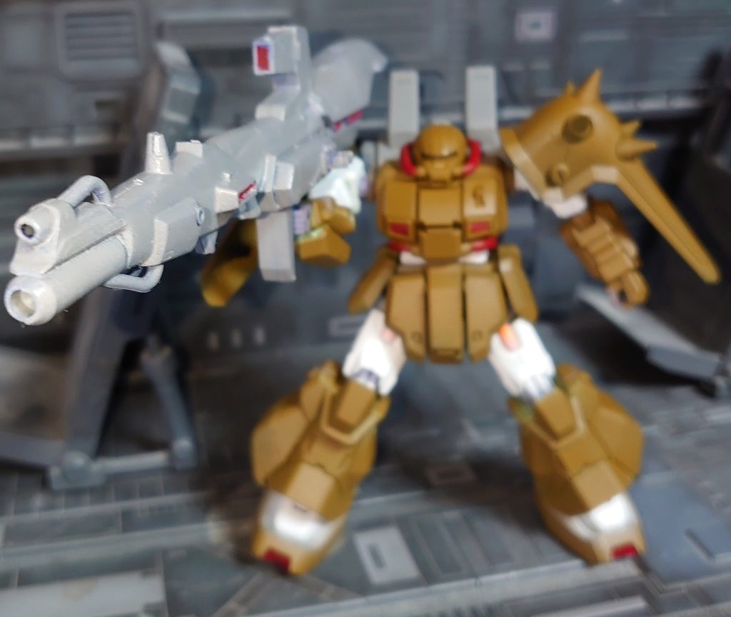 ハイザックカスタム(ジャコビアスノード機)ハイパーメガカノン装備–5枚目/制作者：アレス