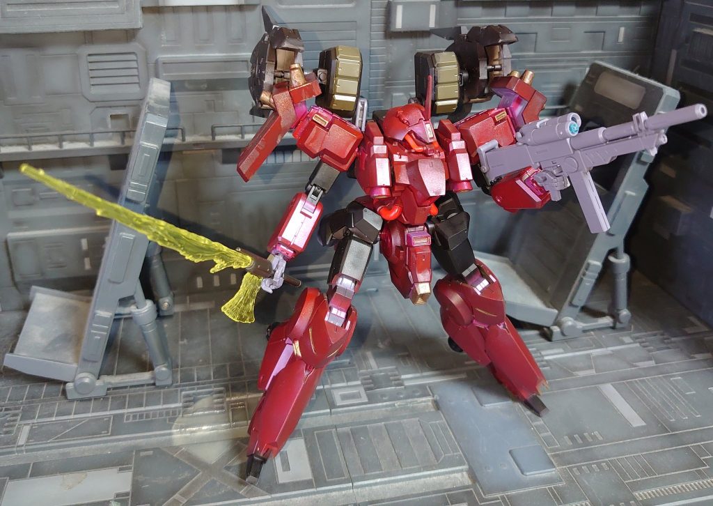 高機動型リーベンヴォルフ(レッドウェイライン機)–3枚目/制作者：アレス