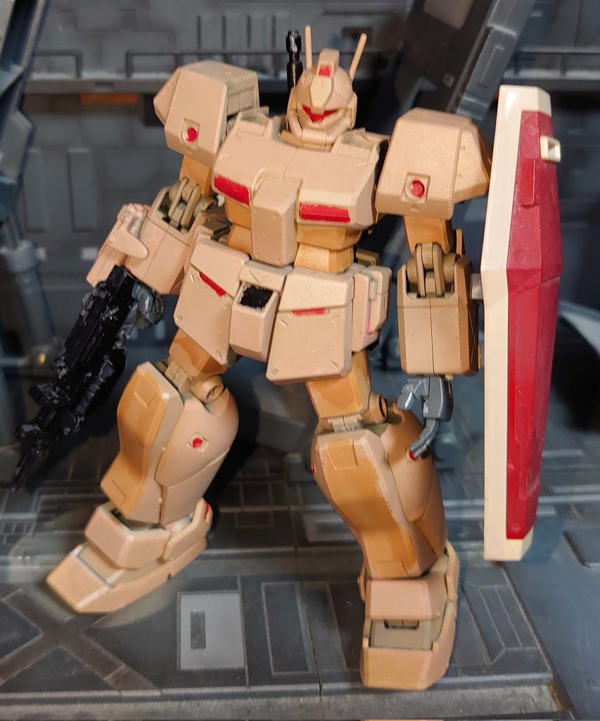 アーマードジムカスタム（アフリカ戦線仕様）–5枚目/制作者：アレス