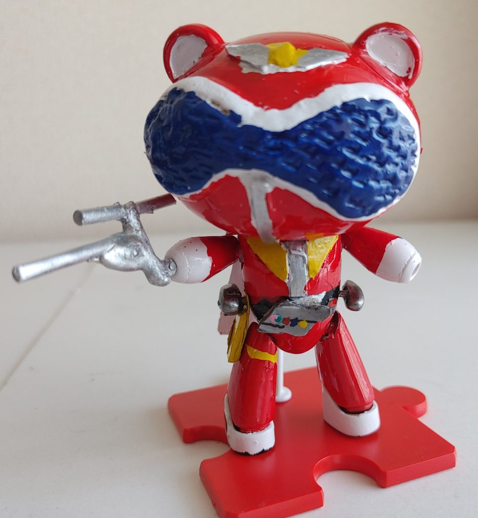 個人武器、シルバーショット。ランナーとエポキシパテ製。