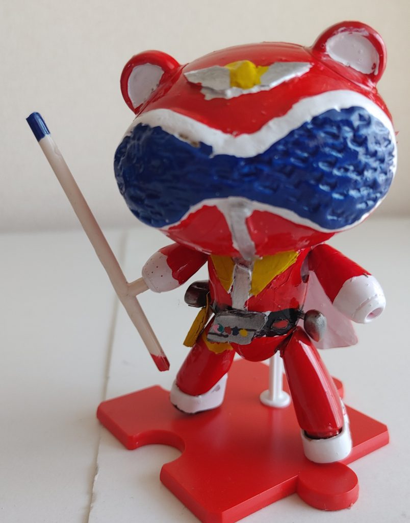 レッドビュートが変形したヤリビュート。ランナー製。