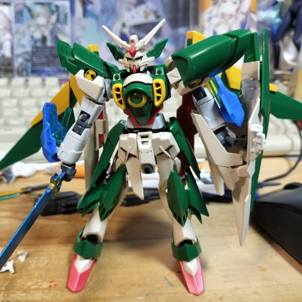 mg エールストライク hg ライトニングz ウイングガンダムフェ