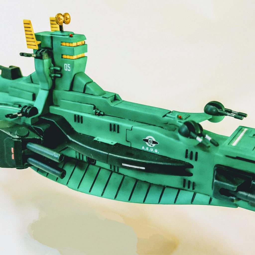 サラミス改 エゥーゴ所属5番艦ベルリン｜メタヴォMさんのガンプラ作品