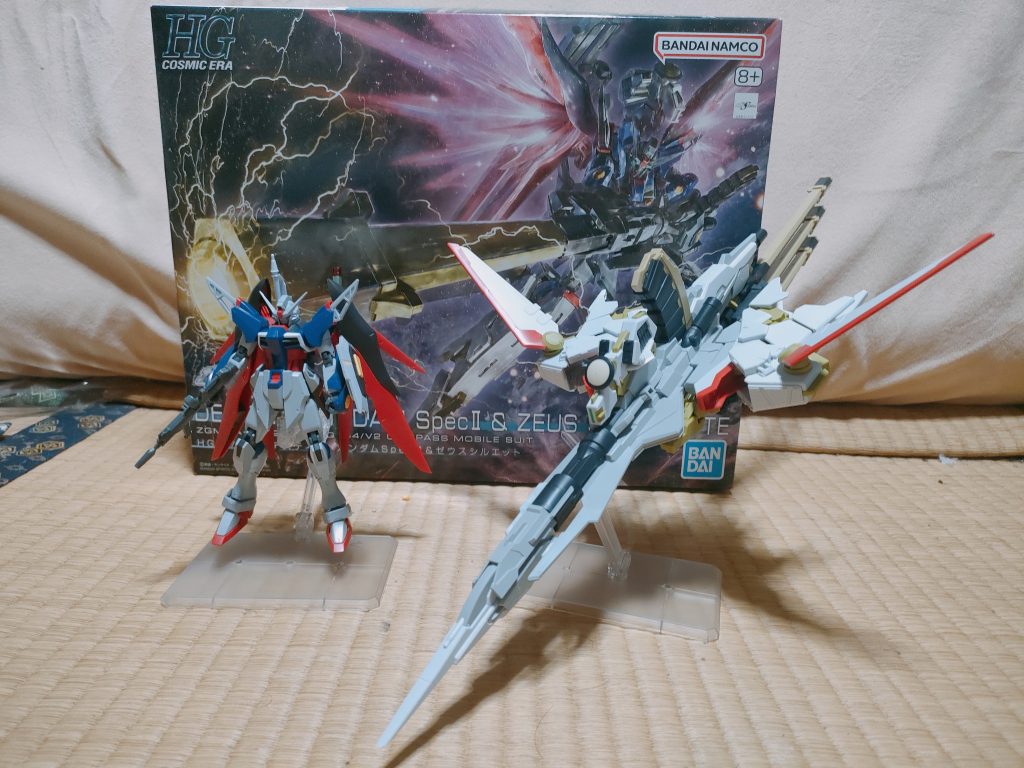 DESTINY GUNDAM SpecⅡ&ZEUS SILHOUETTE