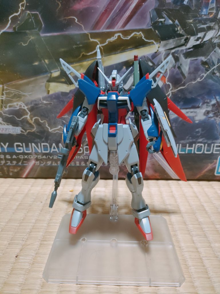 まずはデスティニーから、やっぱり全体的に少し暗くなりましたね