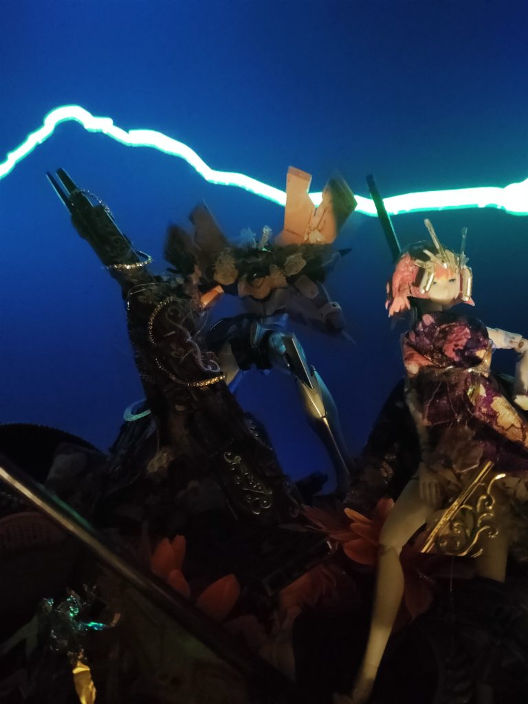 機動戦士Gundam ZzeeeeeEQX　ハマーン様専用Gandam-mK0II　薔薇–6枚目/制作者：3so4ruomori