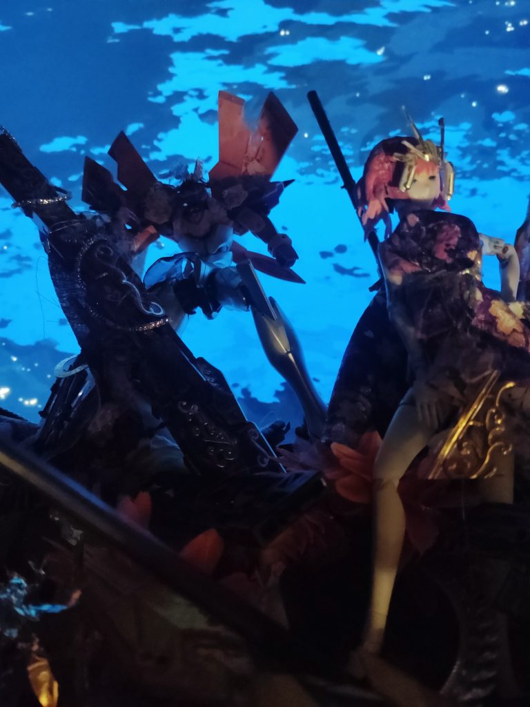 機動戦士Gundam ZzeeeeeEQX　ハマーン様専用Gandam-mK0II　薔薇–5枚目/制作者：3so4ruomori