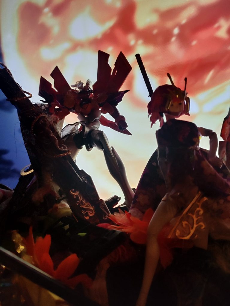 機動戦士Gundam ZzeeeeeEQX　ハマーン様専用Gandam-mK0II　薔薇–4枚目/制作者：3so4ruomori