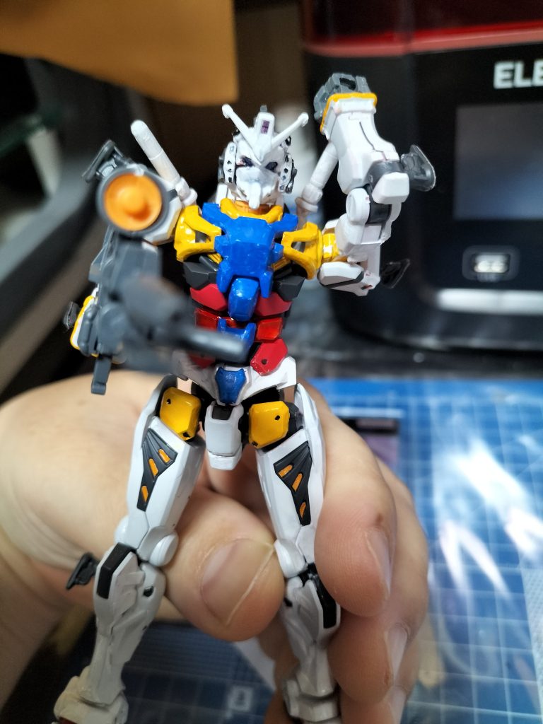 白いガンダム–2枚目/制作者：F90