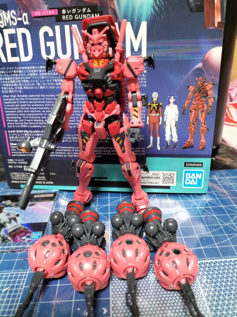 赤いガンダム–2枚目/制作者：F90