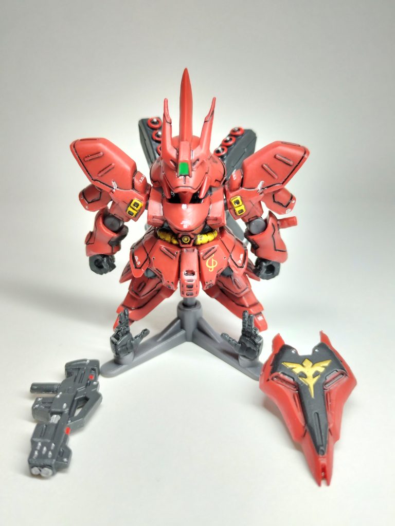 ガシャポンも凄く良く出来てますね✨️当時この出来で300円とは(zaku-kao10)これはこれでハマりそうです(gundam-kao6)最後までご覧いただきありがとうございました✨️