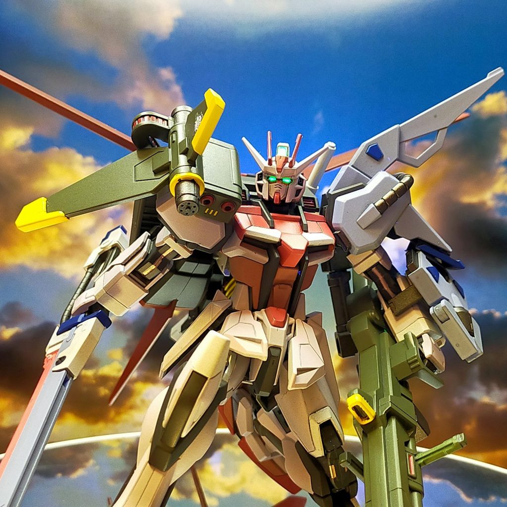 EGストライクルージュ+OPパーツセット1-2｜Paoさんのガンプラ