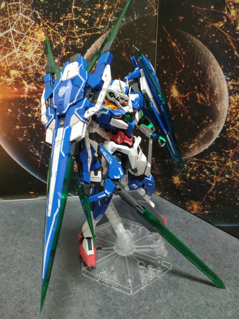 ダブルオークアンタフルセイバー–3枚目/制作者：akiyamaren