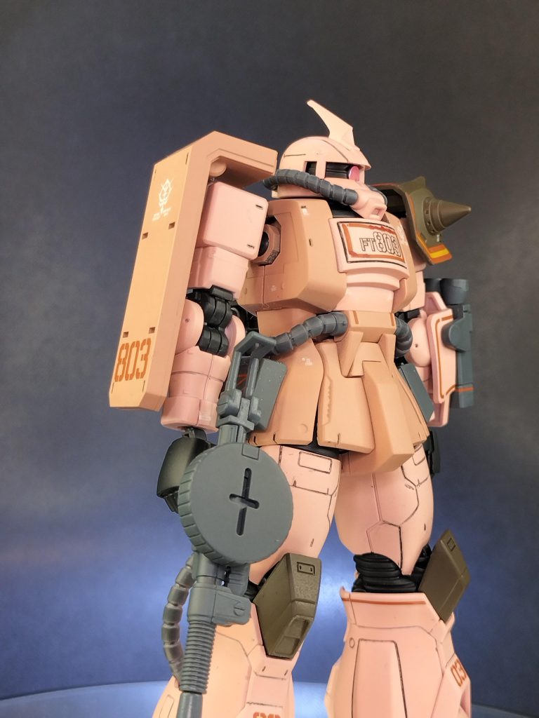 ザク・デザートタイプ ピンクパンサー隊機–2枚目/制作者：ぐりぐら