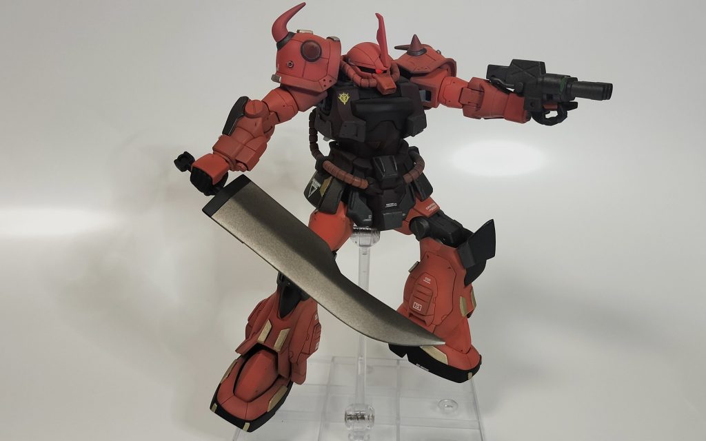 今の技術でグフ系とか作ったら可動とか凄いのが出来るんでしょうね。バンダイさん! オネガイシャース‼(笑)