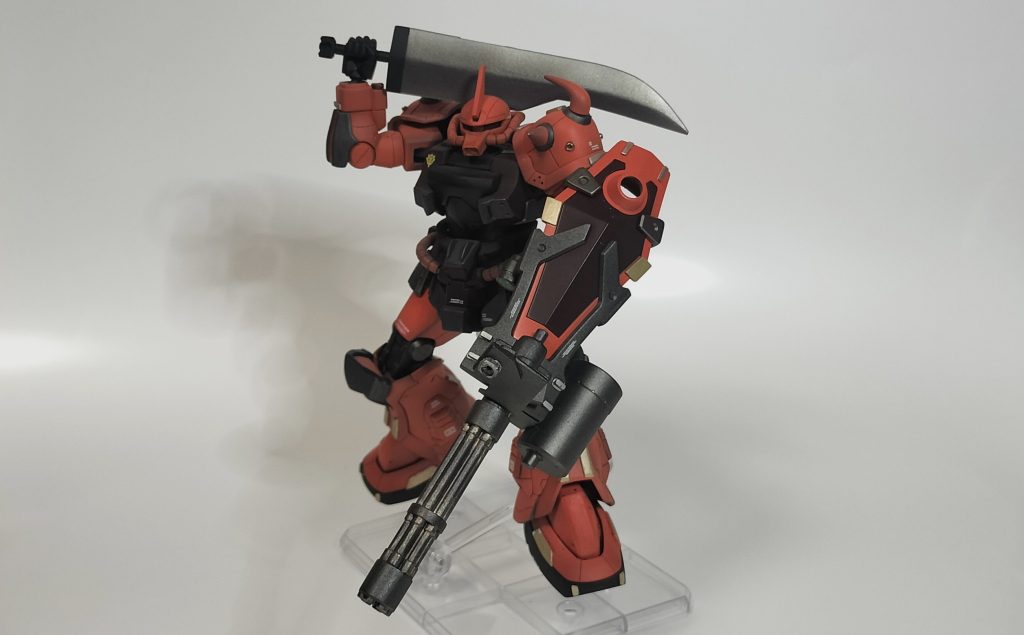 HGUC　グフカスタム(大剣Ver.)