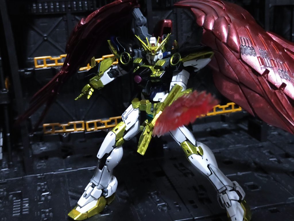 MVサーベルはフルスクラッチ!ビームエフェクトはレジンで作りました!