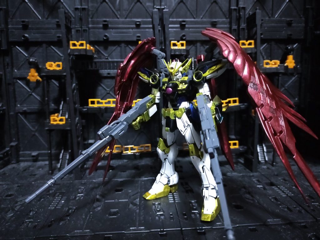 ツインバスターライフルもすこし塗装しました!