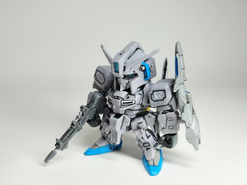 サザビーと一緒に買ったものです✨️せっかくなのでこの子も塗装しました(gundam-kao6)