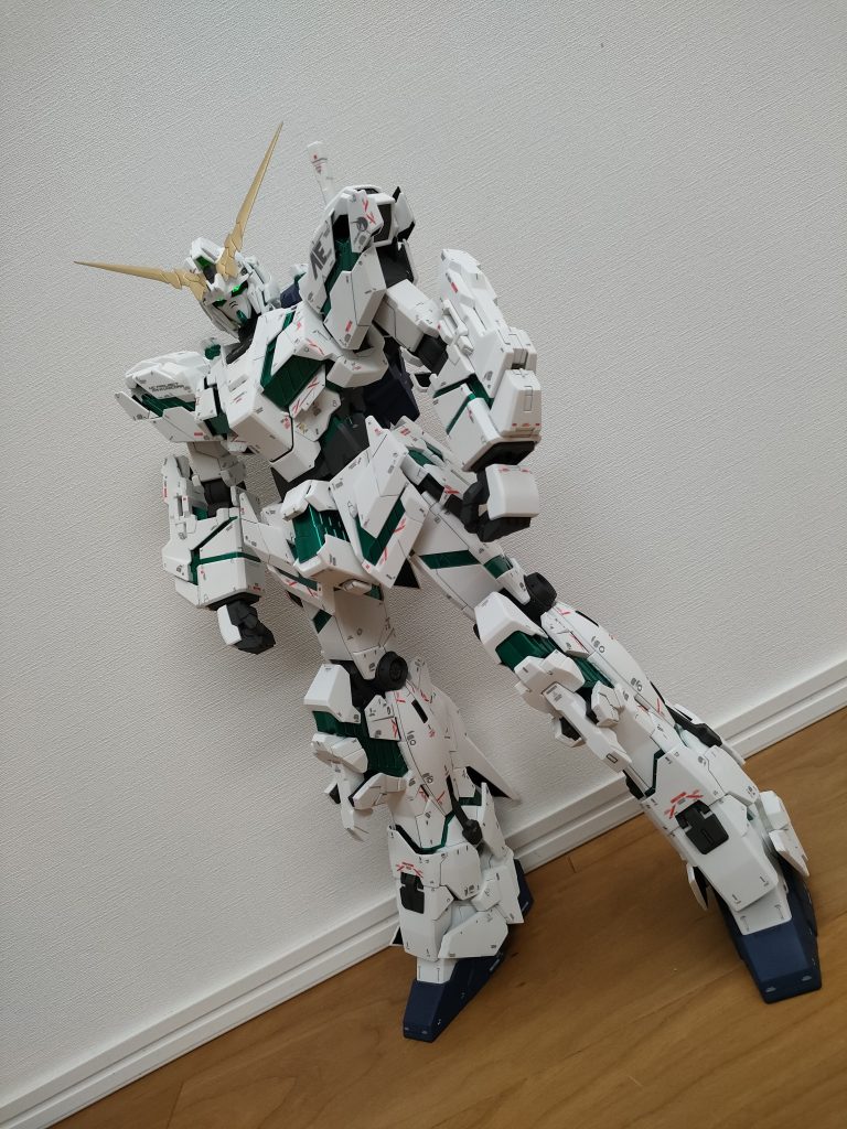 武装類と他のハンドパーツを仕上げる気力はありませんでした🤒