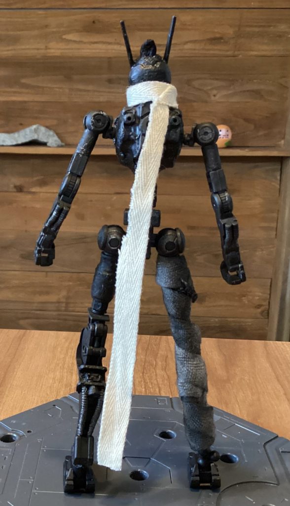 フレーム丸見えの機体が好きなため装甲はほとんど付けていません。