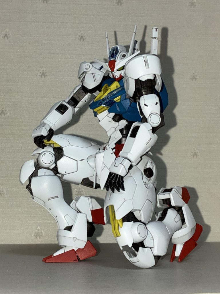 全身が良く動く(捻じ切れないようにグリスを塗ってます)