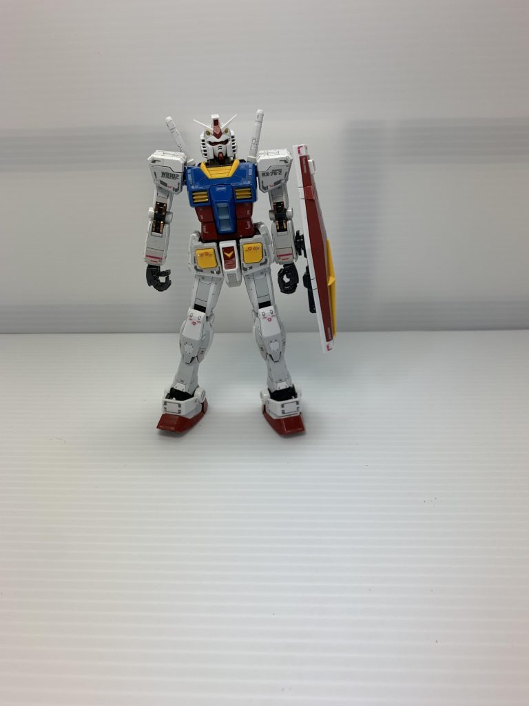 1/144とは思えないクオリティの高さに驚き‼️HGでも凄かったのにRGは凄すぎます。300円のガンダムを作成していた頃とは大違いです。