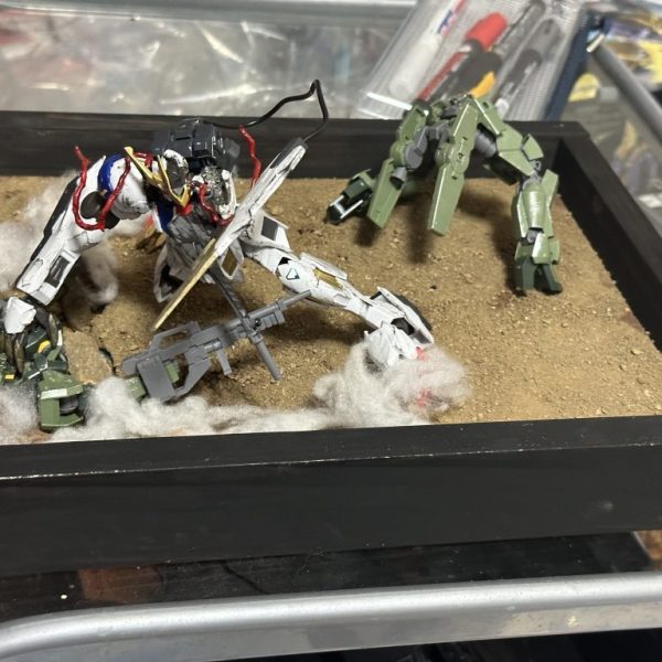 ガンダムバルバトスルプスレクス(ジオラマ)