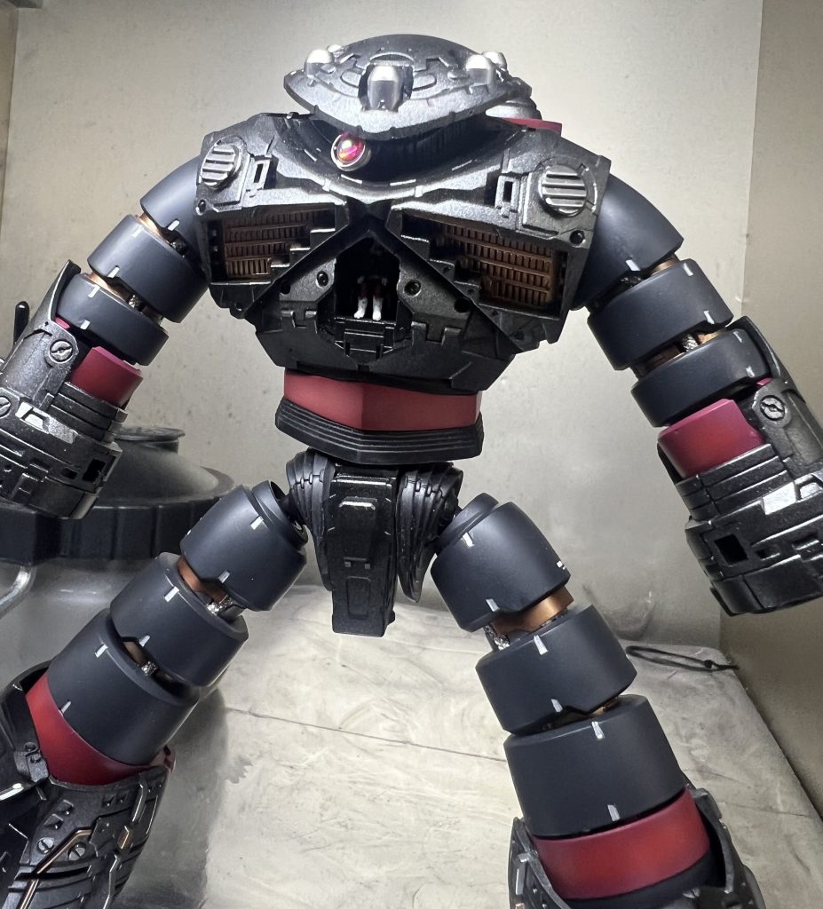 内部塗装はちょっとだけ色分けしてあります