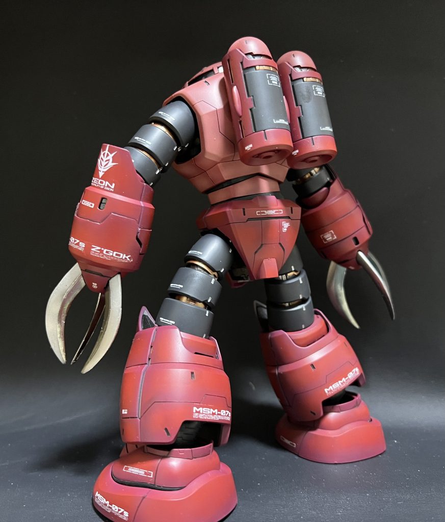 ズゴックはシンプルが故にカッコいいと思ったのでディテールアップはちょっとだけです