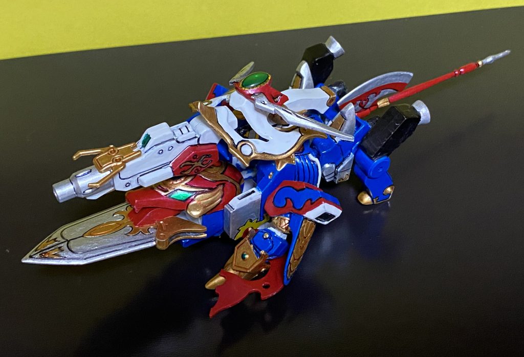 武器獣(メカニマル)モード!カッコいい!!変形ギミックがお見事です(*´꒳`*)