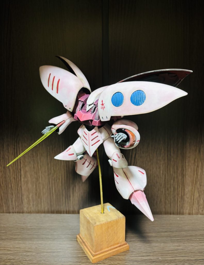 アクリルガッシュ筆塗り　HGUC Revive キュベレイ　