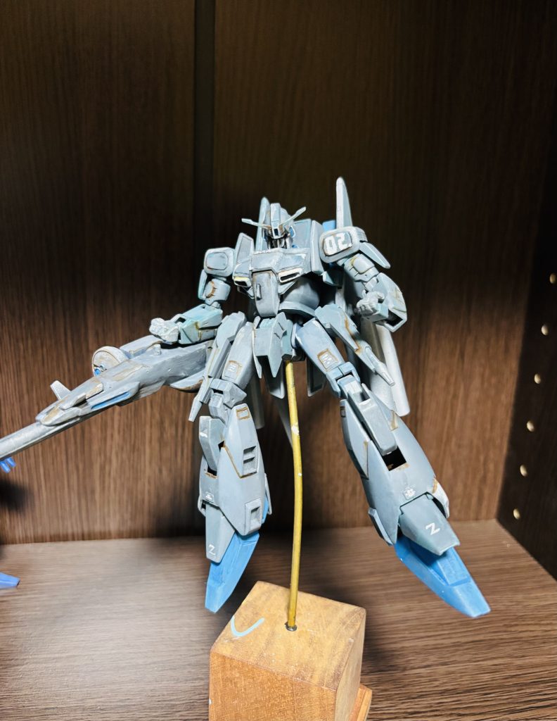 時間があまり取れなかったので、塗装は汚いですが、味があっていい風になった気がします😅(自己満足です。)マーキングも旧キットなので、手書きしました。大体いつも手書きなので、いつもと変わんない気もします。