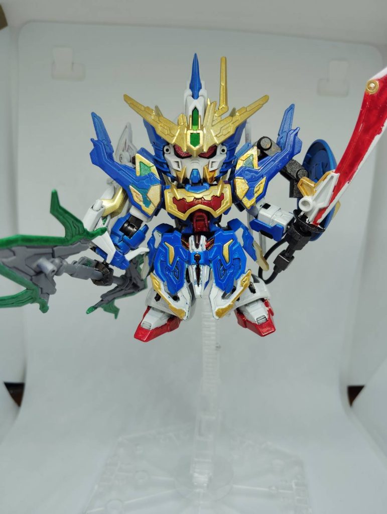 シェンロンガンダムから作られたという設定で、EWのシェンロンガンダムをイメージして作ってみました。