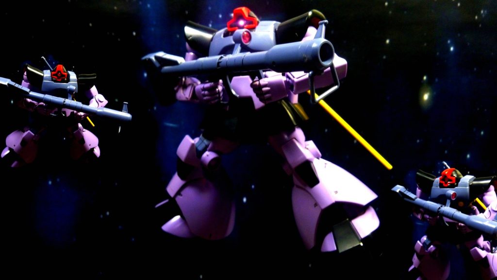 ホワイトベースを待ち構えるリック・ドム部隊尚、３分後