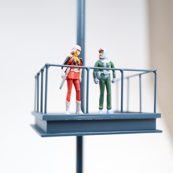 シャアとジオング整備兵