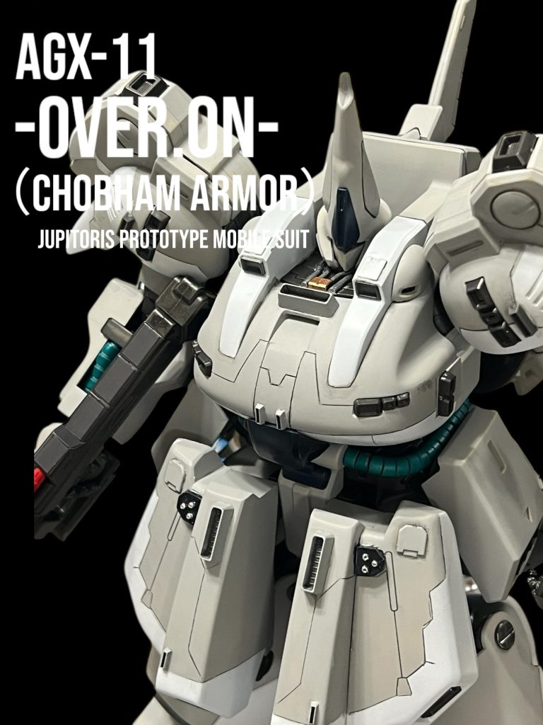 MG 1/100 AGX-11 Over.on（chobham armor）