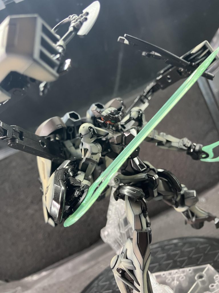 ジークアクスΩサイコミュ試験型でした部品が細かくイライラしましたが、それもまた一興かとwまた何か作りますので、見にきていただけると嬉しいです☺️閲覧いただきありがとうございました。