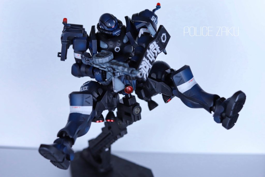 POLICE ZAKU – GQuuuuuuX . 軍警ザク