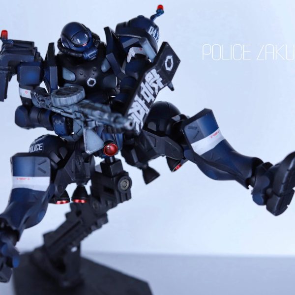 POLICE ZAKU – GQuuuuuuX . 軍警ザク