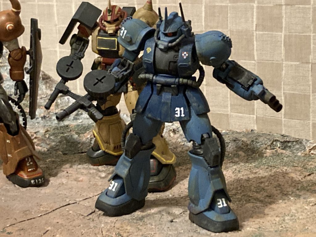 最後はいつもの書斎ジオラマで^_^パチリ!今回もご覧いただきありがとうございました😭