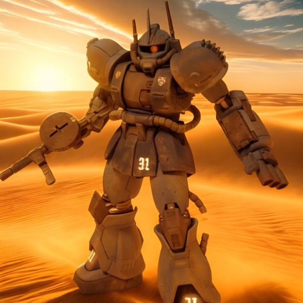 ザクデザートタイプ戦術試験機　ランバラル機