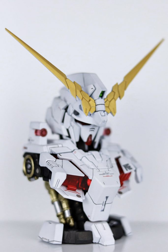 RX-0 UNICORN GUNDAM [NT-D発動] Mechanical Bust DX–2枚目/制作者：Kuxii