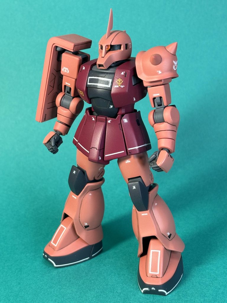 両腕ザクIIと交換、オリジンぽく。