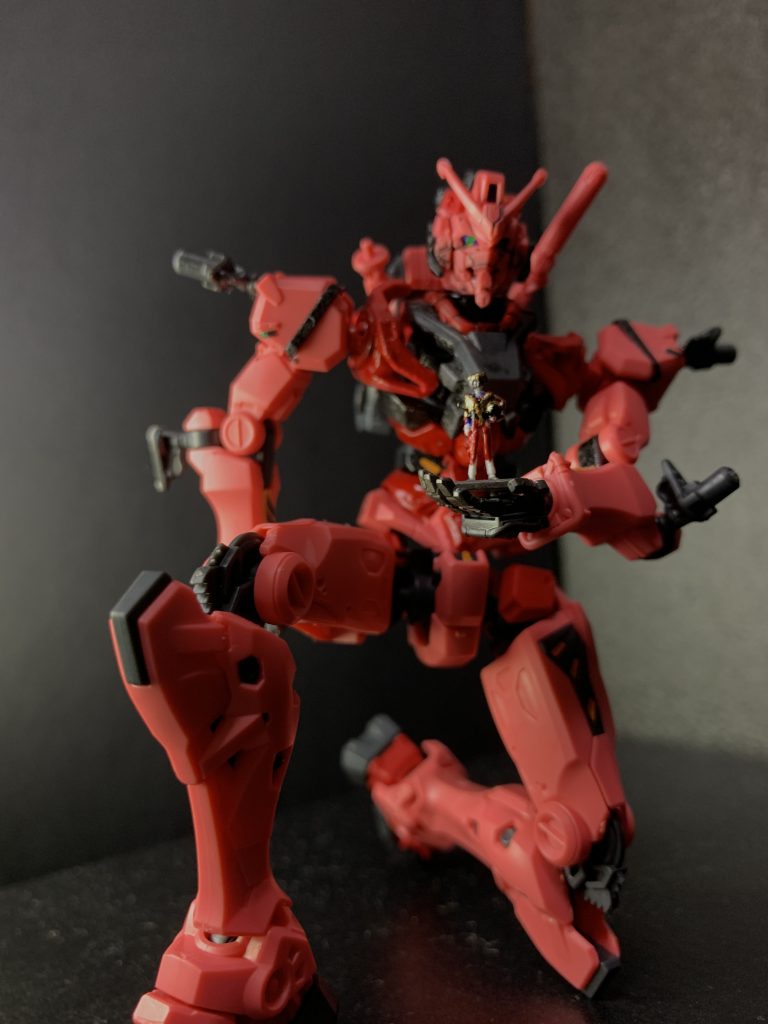 赤いガンダムとシャア